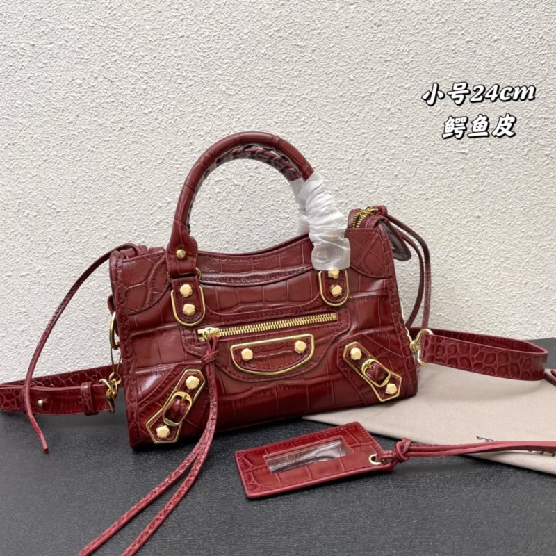 Ba*len*cia*ga top handle bags